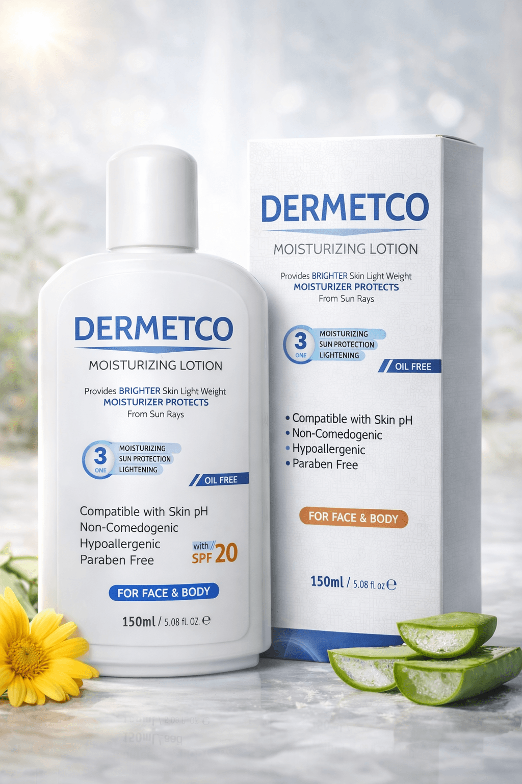 Moisturizing Lotion SPF 20 (Oil Free)